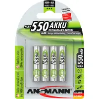 Ansmann maxE HR03 Oplaadbare AAA batterij (potlood) NiMH 550 mAh 1.2 V 4 stuk(s)