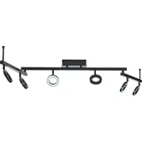 Eglo Zwarte led plafondlamp Cardillio 1 160cm