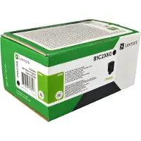 Lexmark Toner 81C2XK0 Zwart Extra hoge capaciteit