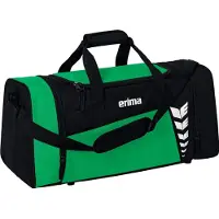 Erima Six Wings Sporttas S Groen - Zwart