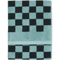 Marc O'Polo Douchelaken Checker Aquamarine (70 x 140 cm)