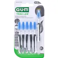 Gum 3x Trav-Lers Ragers Zwart 2,6 mm 6 stuks