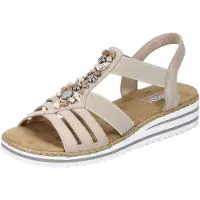 Rieker Sandaal 'Sandals V0649' beige