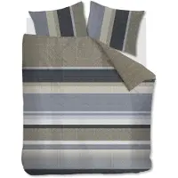 Beddinghouse Dekbedovertrek Jorren Blauw Grijs 140x200/220 cm