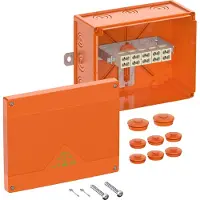 Spelsberg WKE 6 - Duo 5 x 16q Aftakkast (l x b x h) 250 x 200 x 120 mm Oranje IP66 1 stuk(s)