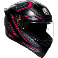 AGV K1 S E2206 Sling Integraalhelm Mat Zwart Grijs Maat 2XL