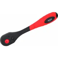 AWTOOLS - Professionele Ratel 1/2" - Chromen Staal - Antislip Handvat - 72 Tanden Mechanisme
