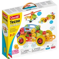 Quercetti Tecno Jumbo Bouwpakket - 72-delig voor 3-7 jaar