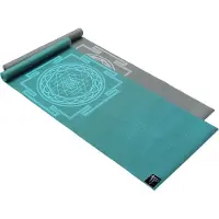 Yogistar Yogamat basic Sri Yantra graphite Fitnessmat YOGISTAR