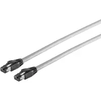 S-Impuls Premium S/FTP CAT8.1 40 Gigabit netwerkkabel / grijs - LSZH - 15 meter