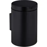 Relaxdays Afvalbakje 3 l - hangend - softclose - binnenemmer - badkamer - zwart