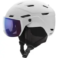 Smith Skihelm Unisex Survey EU Matte White Chromapop Photocromatic Rose Flash-L