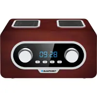 Blaupunkt PP5.2BR - Draagbare speler - FM-radio met 60 zenders - USB/AUX - Bruin