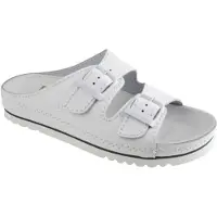 Scholl Slipper Unisex Air Bag White-Schoenmaat 35