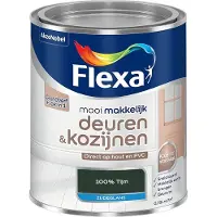 Flexa - Mooi Makkelijk Deuren & Kozijnen Zijdeglans - 100% Tijm - Mengverf - 750 Ml