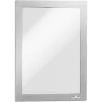 Durable Duraframe MAGNETIC informatiekader A5 magnetisch zilver (5 stuks)