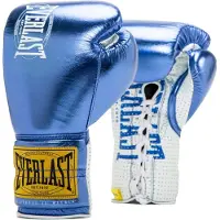 Everlast 1910 Pro Combat Gloves Blauw 8 oz