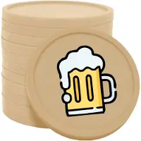 Combicraft Biermunten / Consumptiemunten Beige - Ø29mm - 100 stuks