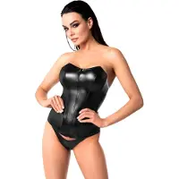 Noir Handmade - F334 Korset - S - Zwart