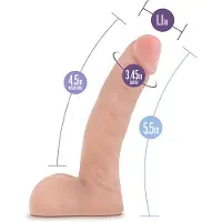 Blush Novelties Blush Dildo Love Toy X5 BASIC X5 BEIGE