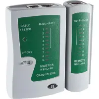 S-Impuls LAN kabeltester voor netwerkkabels - RJ45, RJ12 en RJ11