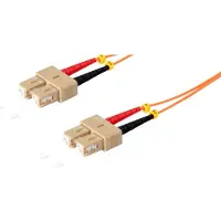 S-Impuls SC Duplex Optical Fiber Patch kabel - Multi Mode OM2 - 3 meter