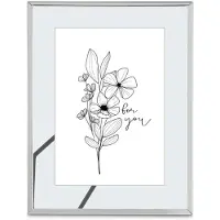 Hama Fotolijst - Bloemen - Zilver - 10 x 15 cm - Glas - Metaal