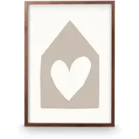 Vt wonen Fotolijst vtwonen Wood Warm Brown 51 x 71 x 2,5 cm