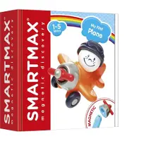 Smartmax My First Plane - Magnetisch Vliegtuig Bouwen - Bouwset met Draaiende Propeller - Educatief Speelgoed voor Peuters - Vanaf 1 Jaar