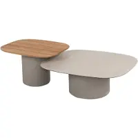 Taste by 4 Seasons Demi loungetafels 50x60 cm en 70x80 cm cloud - set van 2