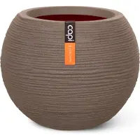 Capi Europe Bloempot Nature Rib Taupe D 40 H 32 Cm