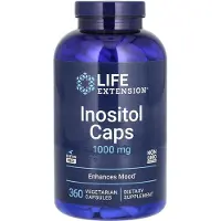 Life Extension , Inositol Capsules, 1.000 mg, 360 Vegetarische Capsules