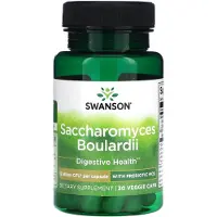 Swanson Health - Saccharomyces Boulardii - 30 vegetarische capsules