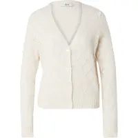 JDY Gebreid vest 'JDYLetty' lichtgrijs