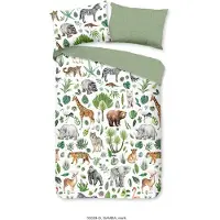 Good Morning Kinder Dekbedovertrek Katoen Renforcé Samba - multi 140x200/220cm