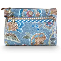 Pip studio Toilettas Caryn Cosmetic Bags Combi Matata Blue