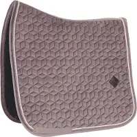 Kentucky Horsewear Horsewear - Zadeldek - Velvet - Lichtpaars - Zadeldek Dressuur