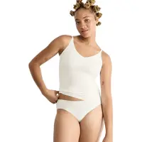 Sloggi ZERO Feel 2.0 Spaghetti Top Dames Onderhemd - SILK WHITE - Maat XXL