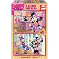 Educa Puzzel 2 in 1 Minnie Happy Helpers 17625
