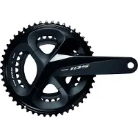 Shimano 105 FC-R7000 Crankset 50/34T 11S Zwart || Maat: 175