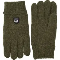 Hestra - Basic Wool Glove - Handschoenen 6, olijfgroen