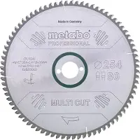 Metabo 628226000 Hardmetalen cirkelzaagblad multi cut HW/CT 315x30 96 FZ/T