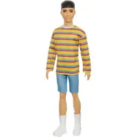 Barbie Ken Fashionista - Grote Gestreepte Trui