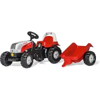 Rolly Toys Traptractor Steyr 6190CVT Met Aanhanger