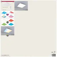 Paulmann Velora Rainbow 79905 LED-plafondlamp 19.00 W Warmwit Wit