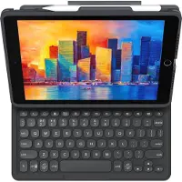 Zagg Pro Keys Apple iPad (2021/2020) Toetsenbord Hoes QWERTY Zwart