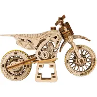 Wooden City WOODEN.CITY MOTOCROSS 3D-puzzel 88 stuk(s)