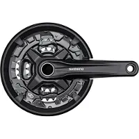 Shimano 3 x FC-MT210 crankstel met 9 versnellingen en 170 mm crankstel, 44-32-22T - Zwart