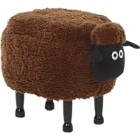 Shumee SHEEP - Hocker - Bruin - Polyester