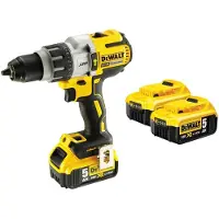 DeWalt Boormachine + slagboor, VLAKKE RETOUR 18V 95 (Oplaadbare batterij)